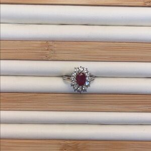 Elegant Ruby Gemstone Ring